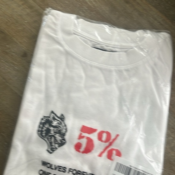 Darc Sport 5% Forever  Premium Tee White Rich  Piana Collab "One Day You… - Picture 3 of 3